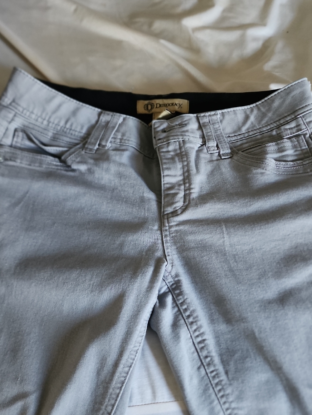 Democracy Pale Blue Skinny Jeans
